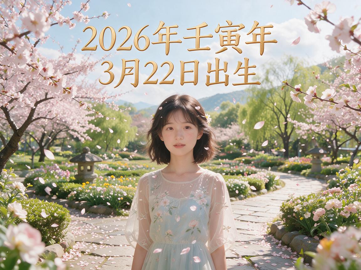 2026壬寅年3月22日出生女孩起名  冷门又好听的女孩名字