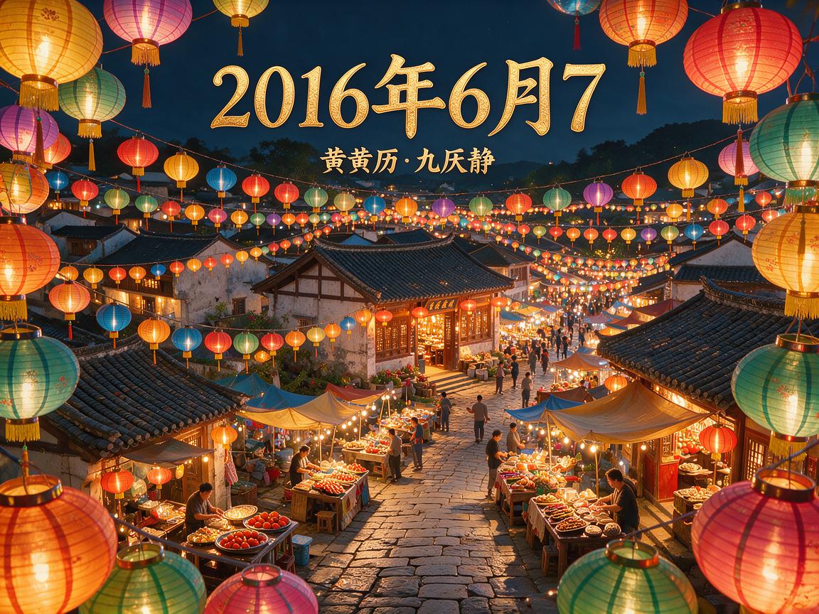 2016年6月7日黄历查询 农历多少 是什么日子 结婚吉时