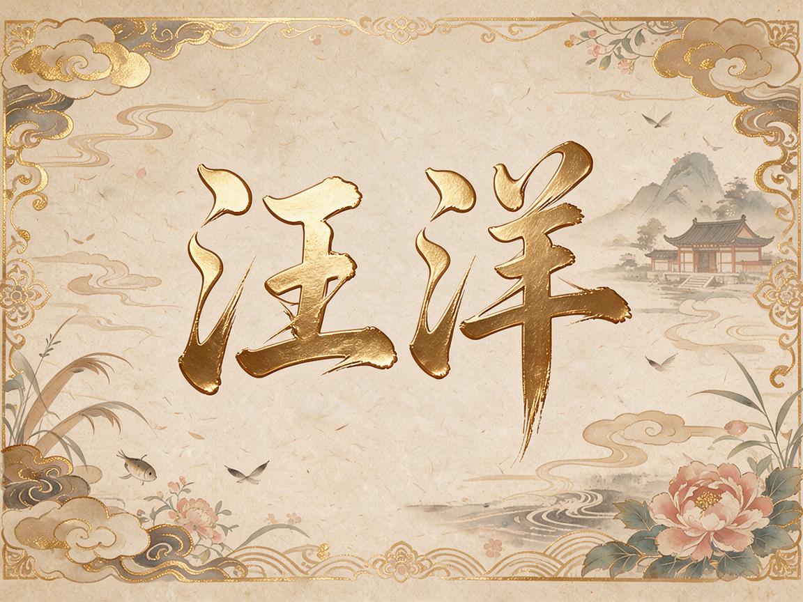 姓汪好听的男孩名字 姓汪好听的男孩名字