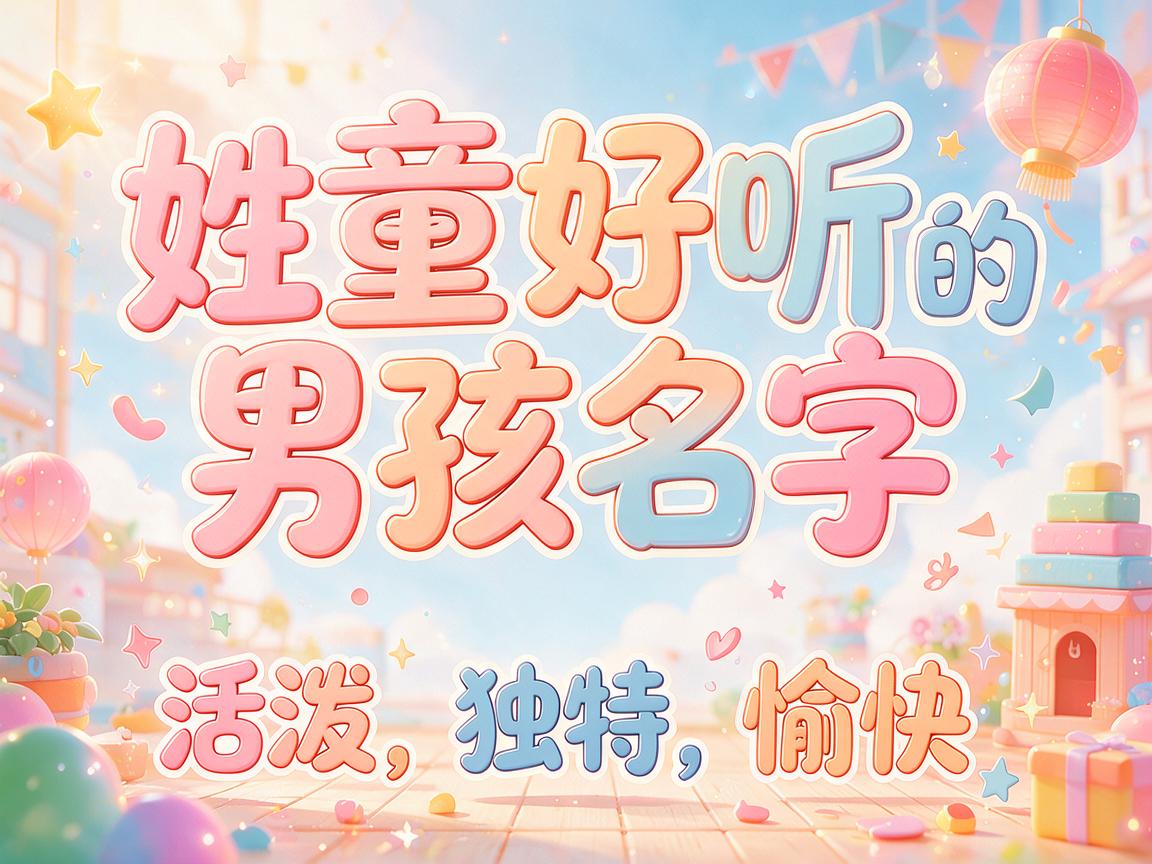 姓童好听的男孩名字