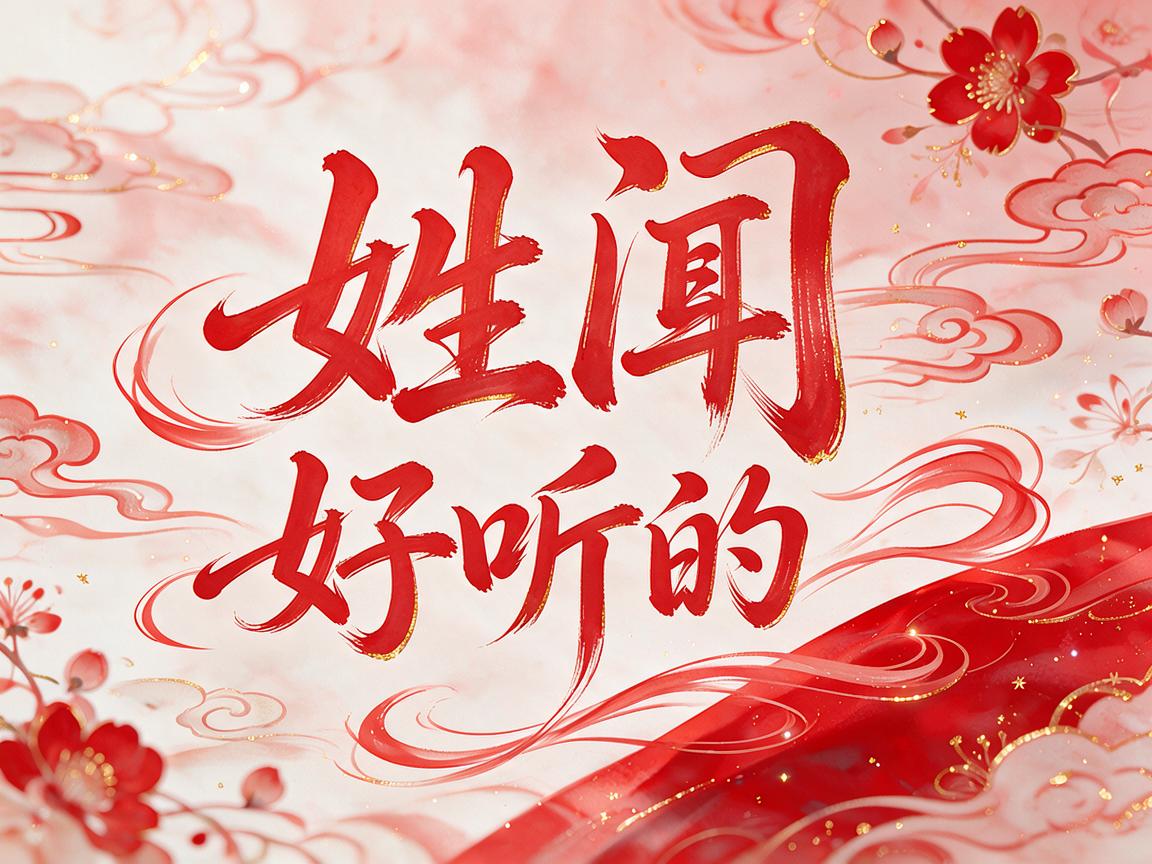 姓闻的好听的名字