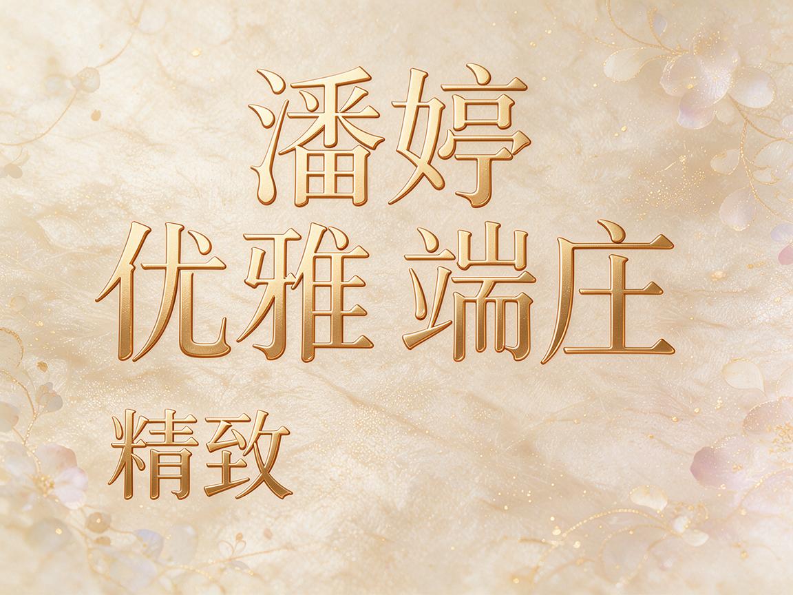 姓潘好听的女孩名字