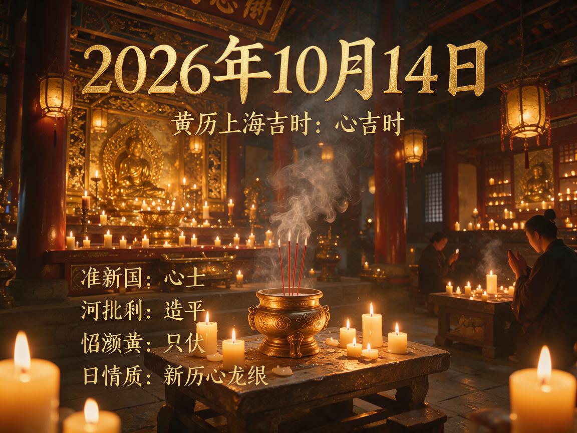 2026年10月14日是不是黄道吉日 10月14日时辰吉凶