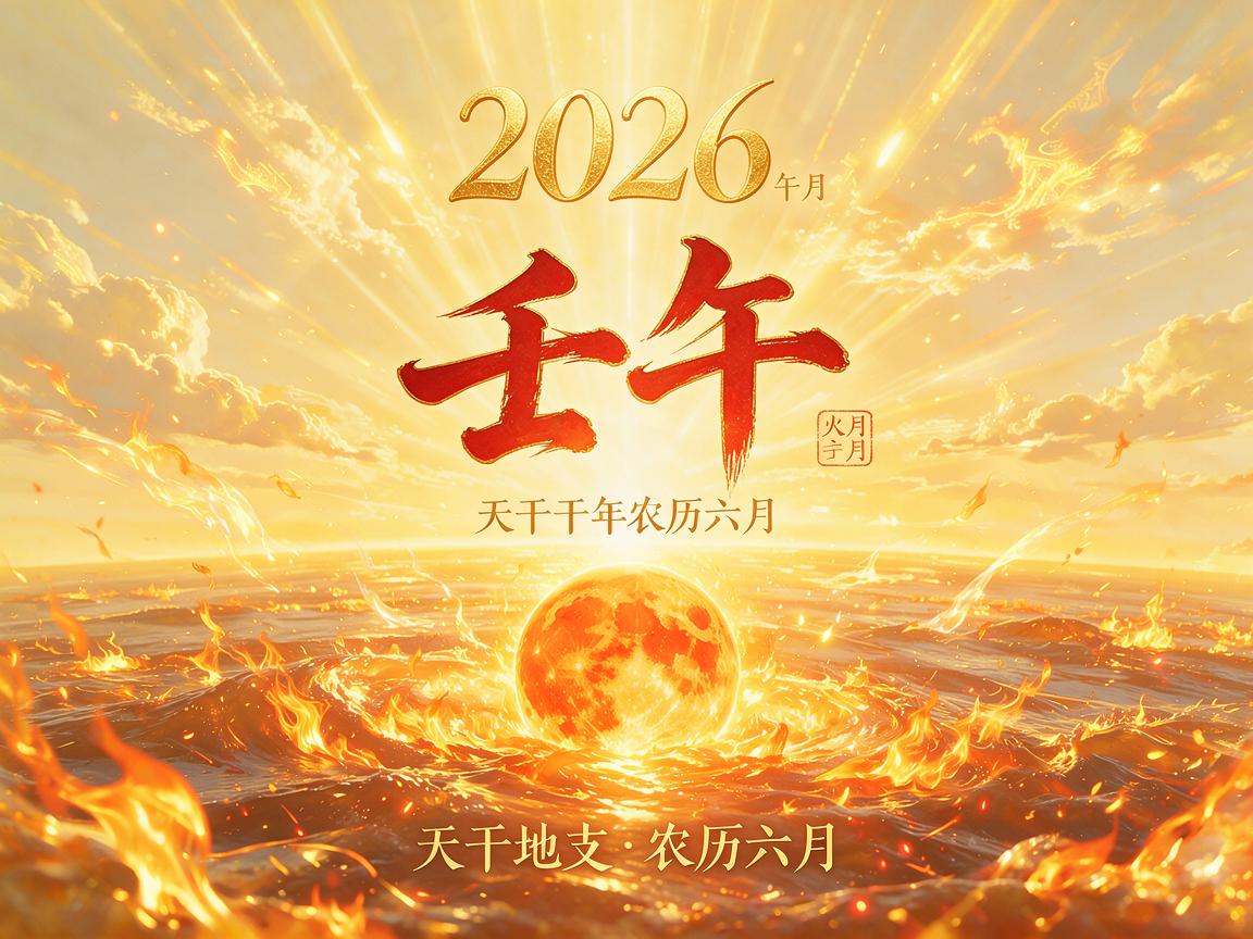 2026年农历六月对应的天干地支 今年阴历6月的好日子查询 2026年农历六月对应的天干地支 今年阴历6月的好日子查询