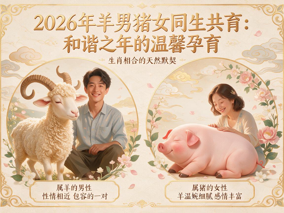 2026年是生肖羊男和生肖猪女的夫妻怀孕生宝宝的好年份吗 2026年是生肖羊男和生肖猪女的夫妻怀孕生宝宝的好年份吗