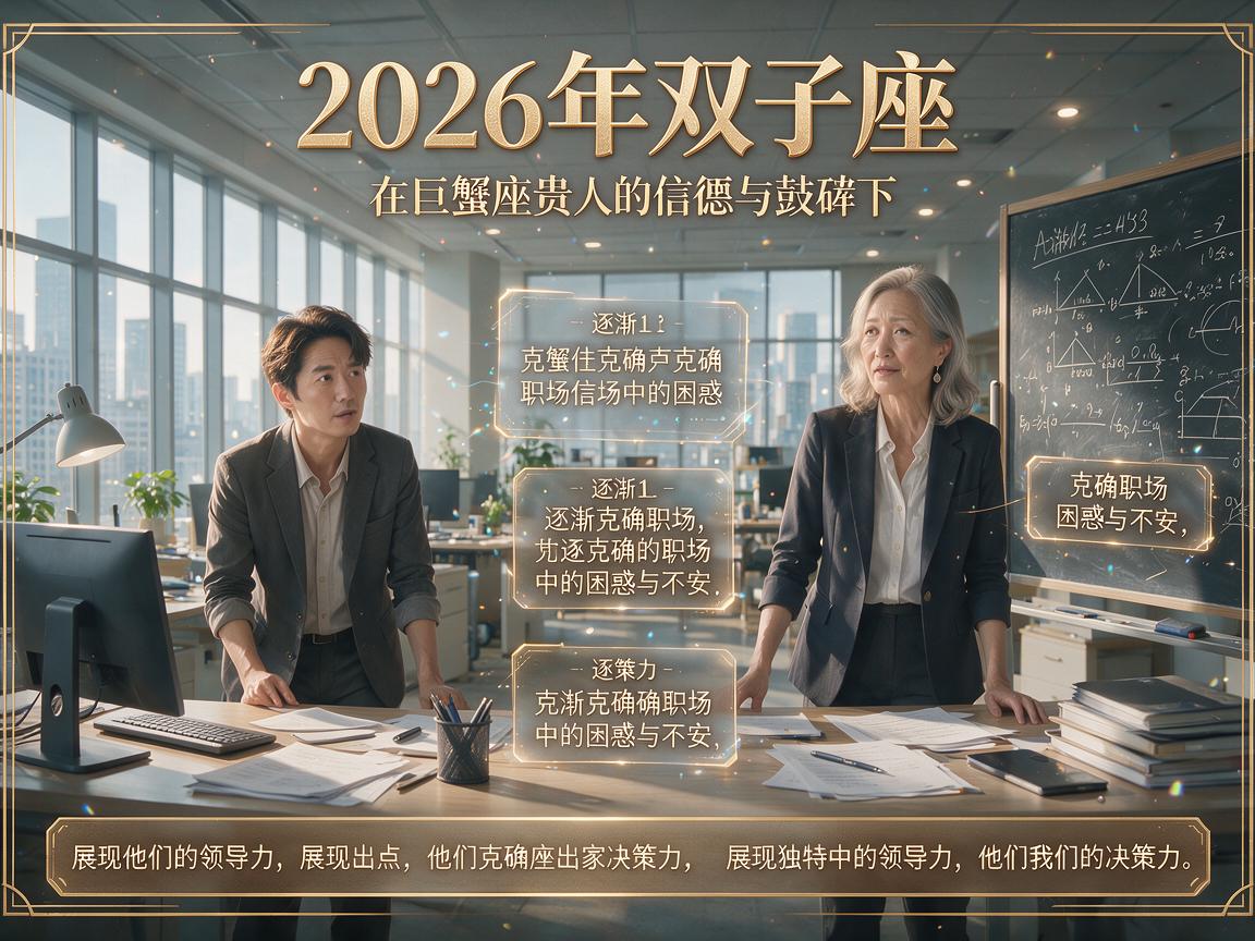 2026年双子在事业上的贵人星座 巨蟹座、狮子座、金牛座 2026年双子在事业上的贵人星座 巨蟹座、狮子座、金牛座