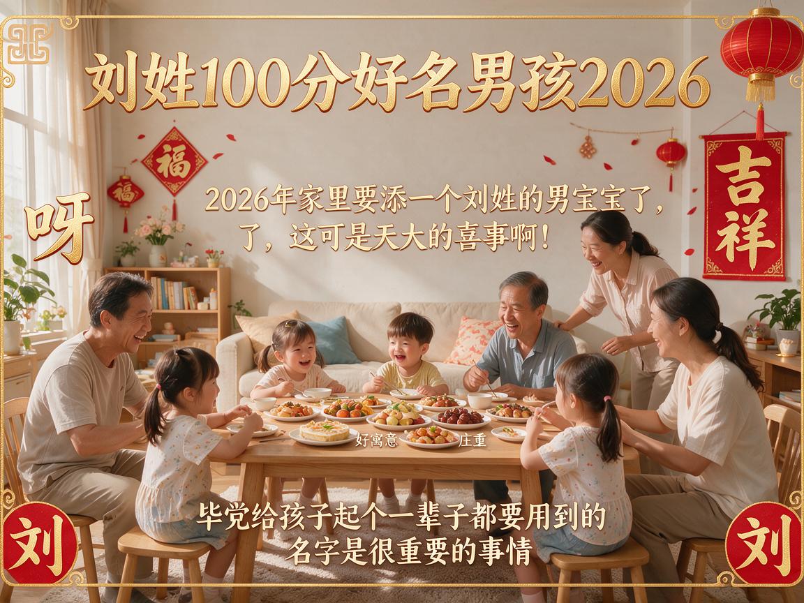 刘姓100分好名男孩2026
