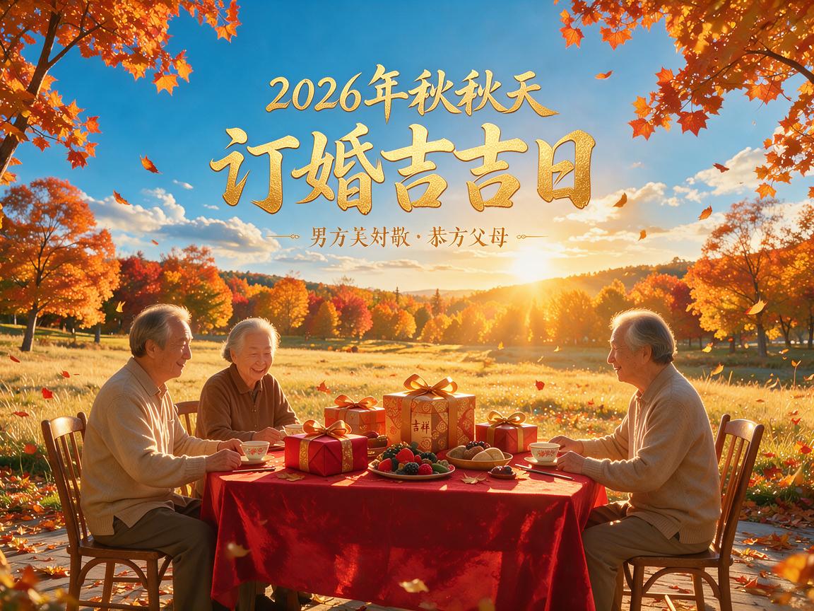 2026年秋天农历什么日子订婚比较吉利 订婚男方父母要去吗