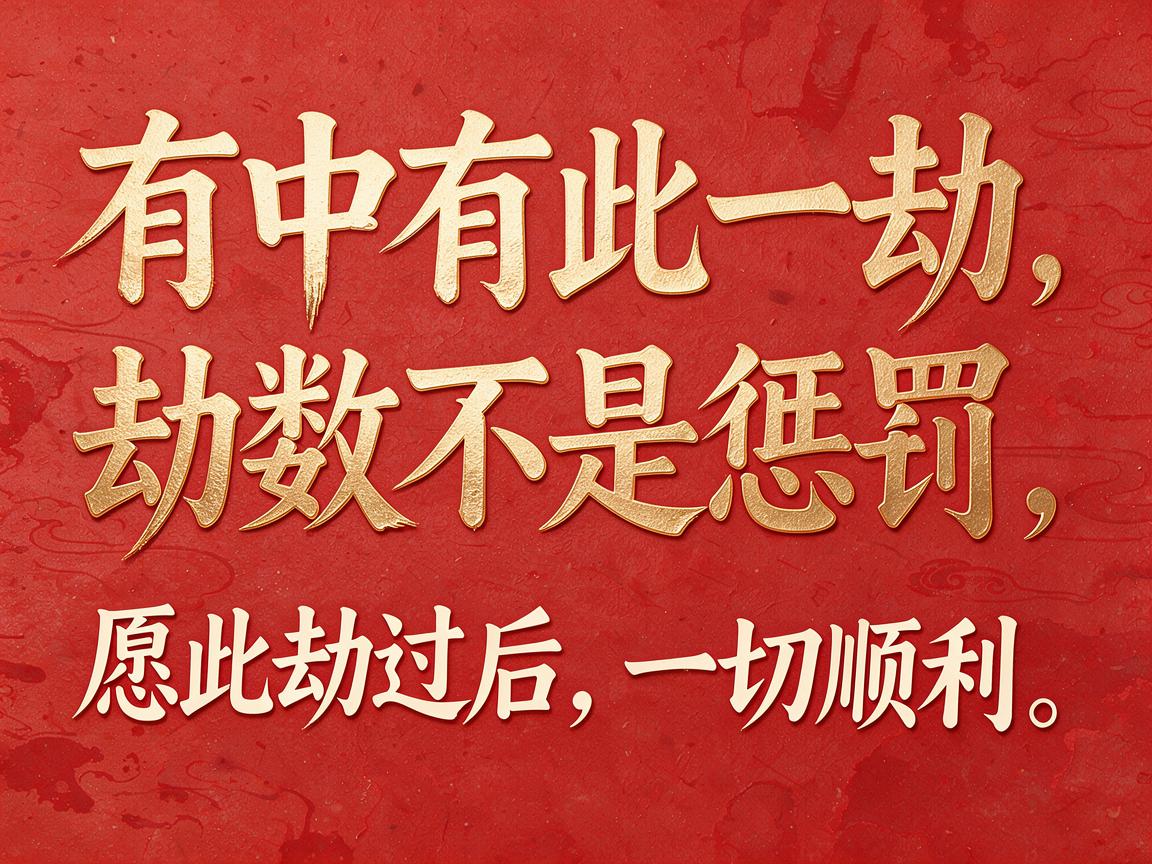 命中有此一劫是什么意思  命中有此一劫愿此劫过后一切顺利