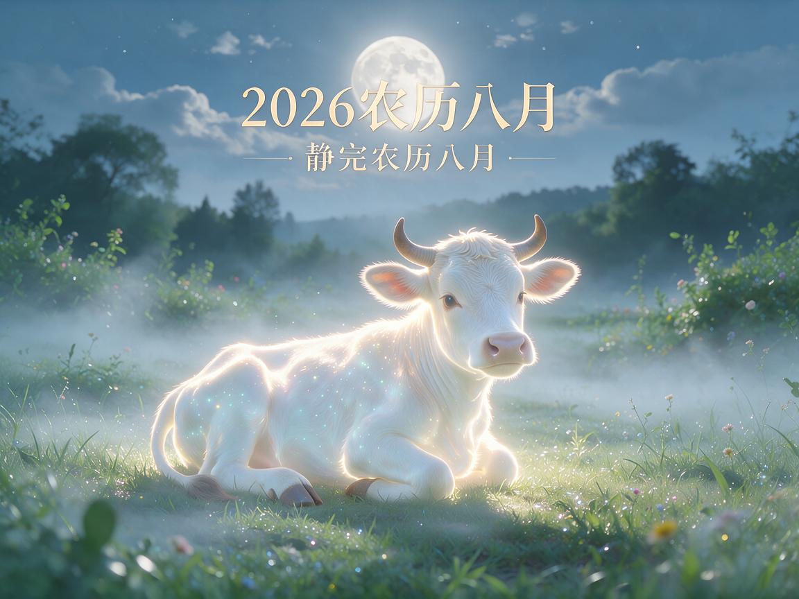 2026年农历八月牛宝宝温柔文雅的名字大全  农历八月的介绍
