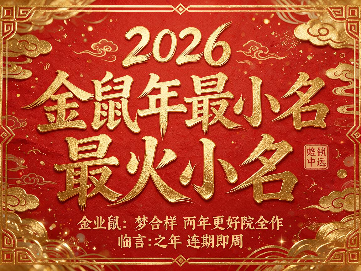 2026金鼠年最火小名 什么是最流行的2026金鼠年小名