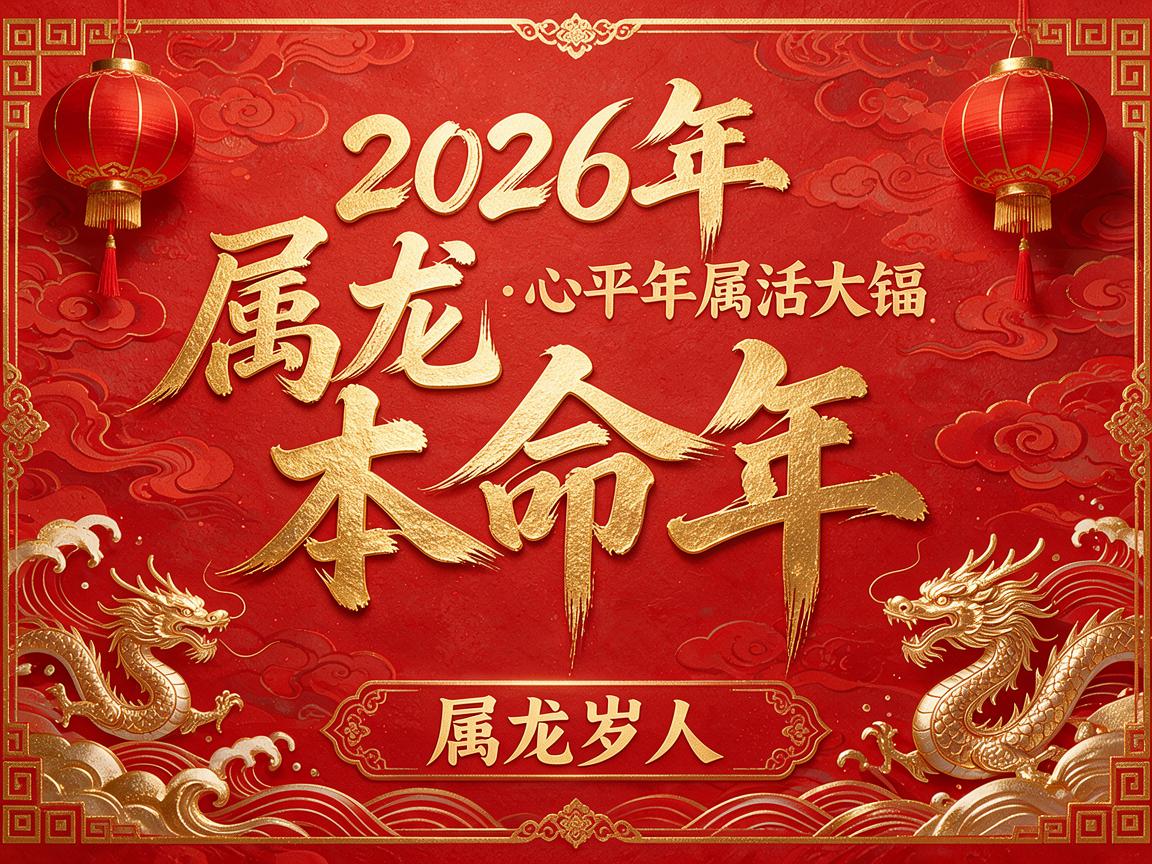 2026年属龙本命年穿什么颜色最吉利 龙年本命年如何化解太岁