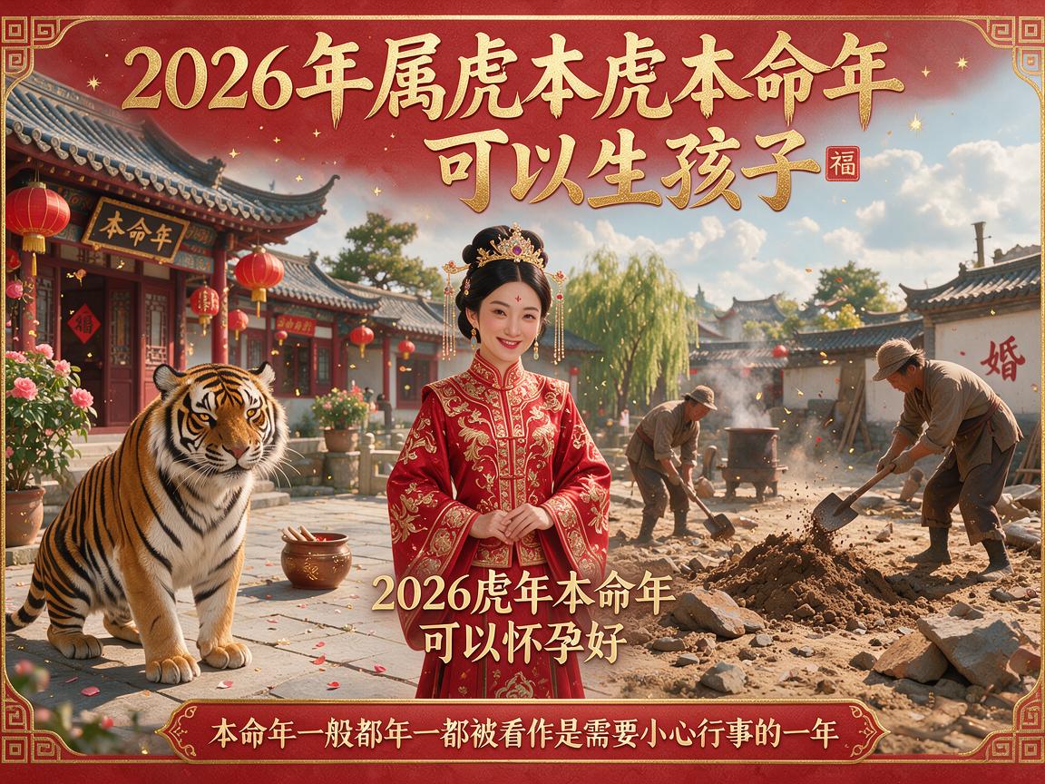 2026年属虎本命年可以生孩子吗 2026虎年本命年怀孕好吗