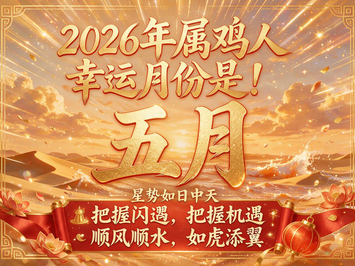 2026年属鸡人的幸运月份是什么呢