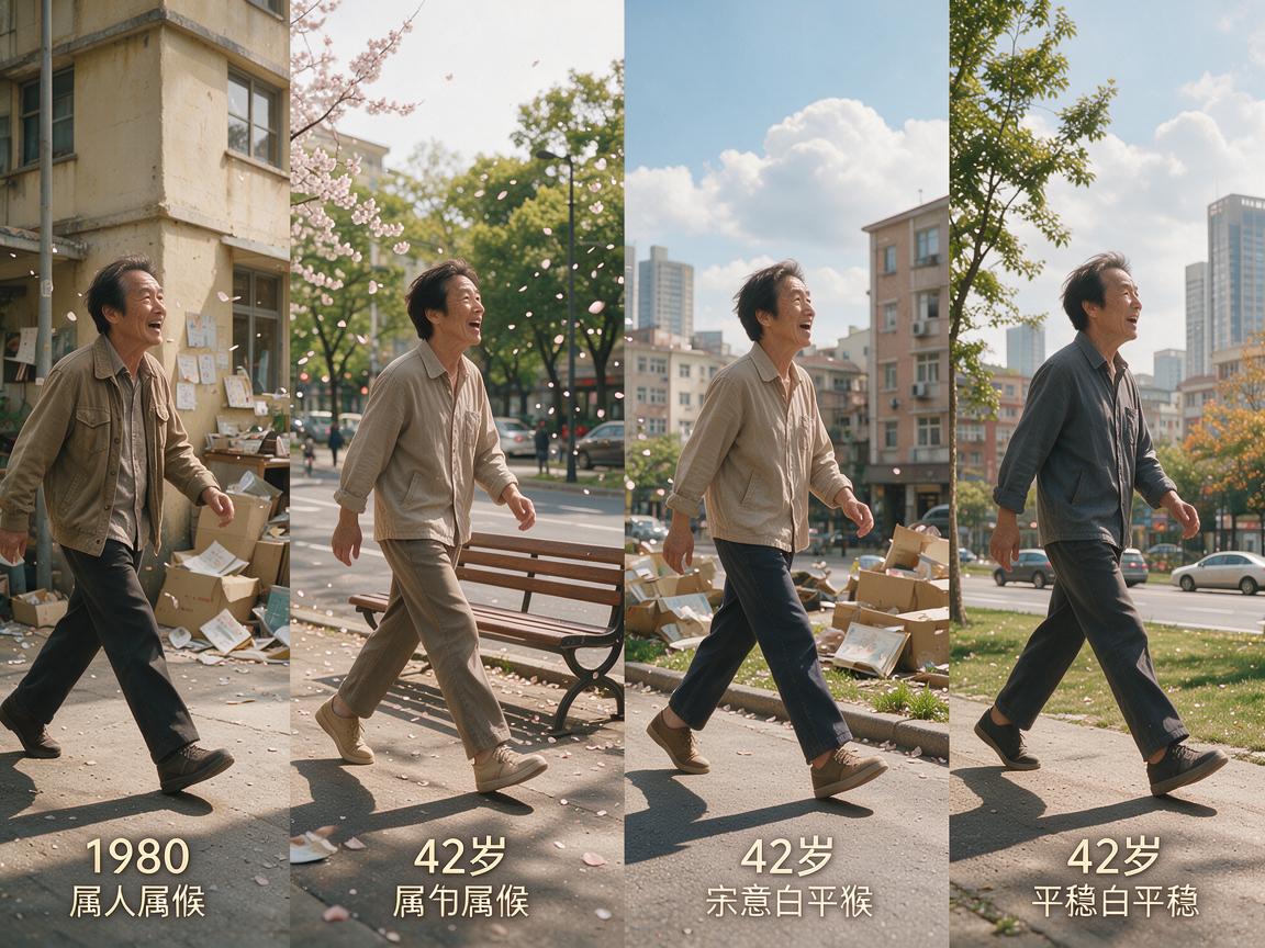 80年猴42岁后十年大运运程 1980年属猴何时走大运