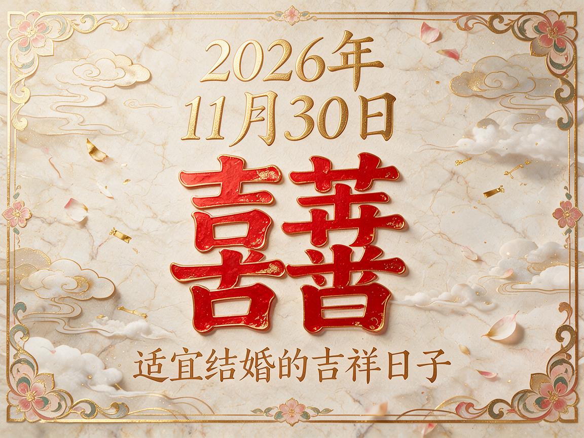 2026年11月30日是黄道吉日吗 11月30日时辰吉凶