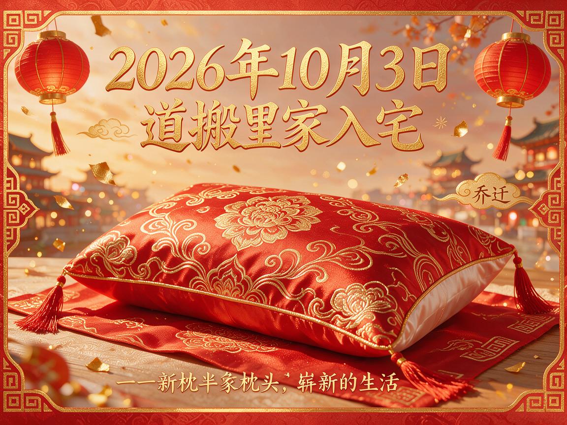 2026年10月3日可以搬家乔迁吗 搬家为什么要用新枕头