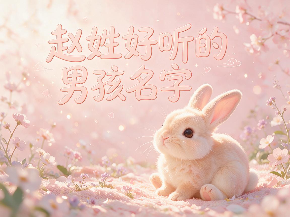 赵姓好听的男孩名字属兔
