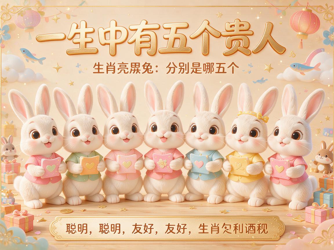 属兔人一生有5个贵人哪5个