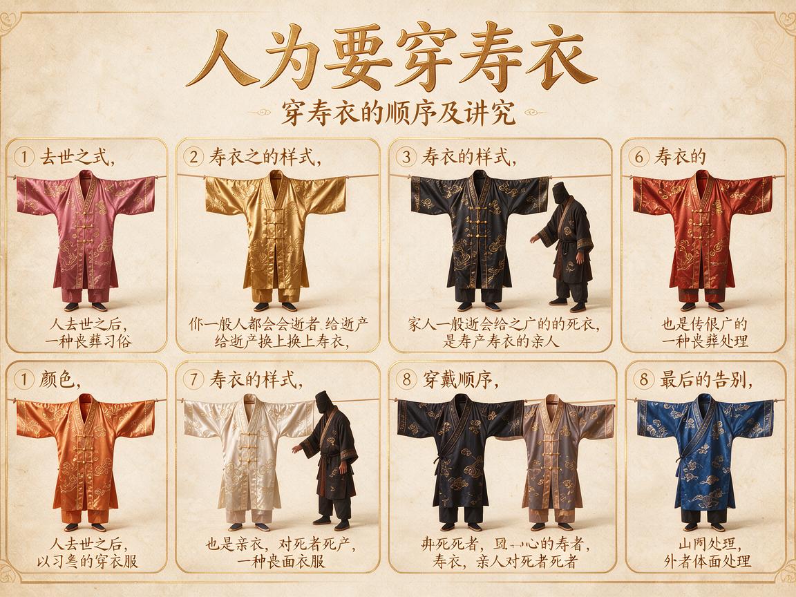 死人为什么要穿寿衣 穿寿衣的顺序及讲究