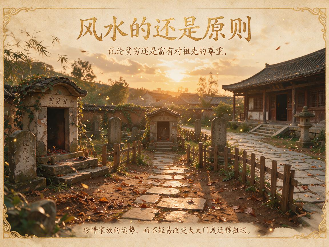 穷不改门富不迁坟意思 大门风水九大禁忌
