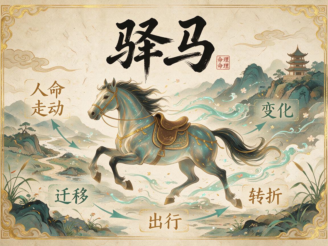 八字年柱驿马是意思 驿马在年柱命运详解