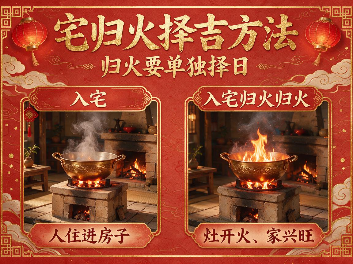 入宅归火的择吉方法 归火要单独择日吗