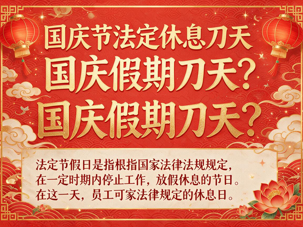 国庆假期法定几天 国庆假期几天