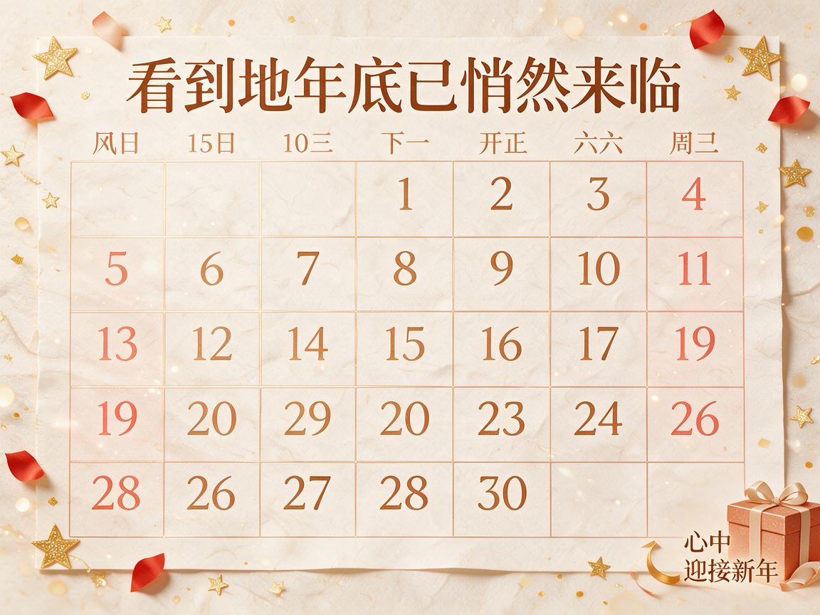 年底是什么时候 年底何时到