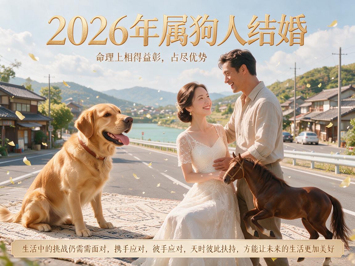 属狗和属马2026年结婚好吗