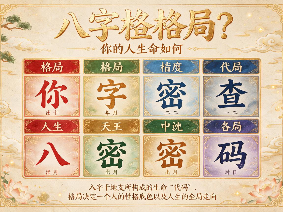 八字查格局 你的八字格局如何