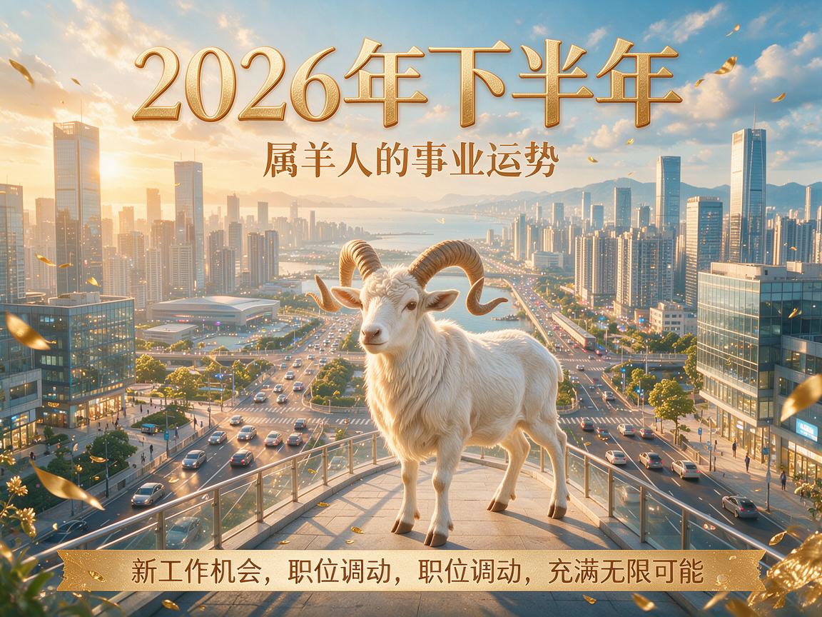 2026年下半年属羊人运势