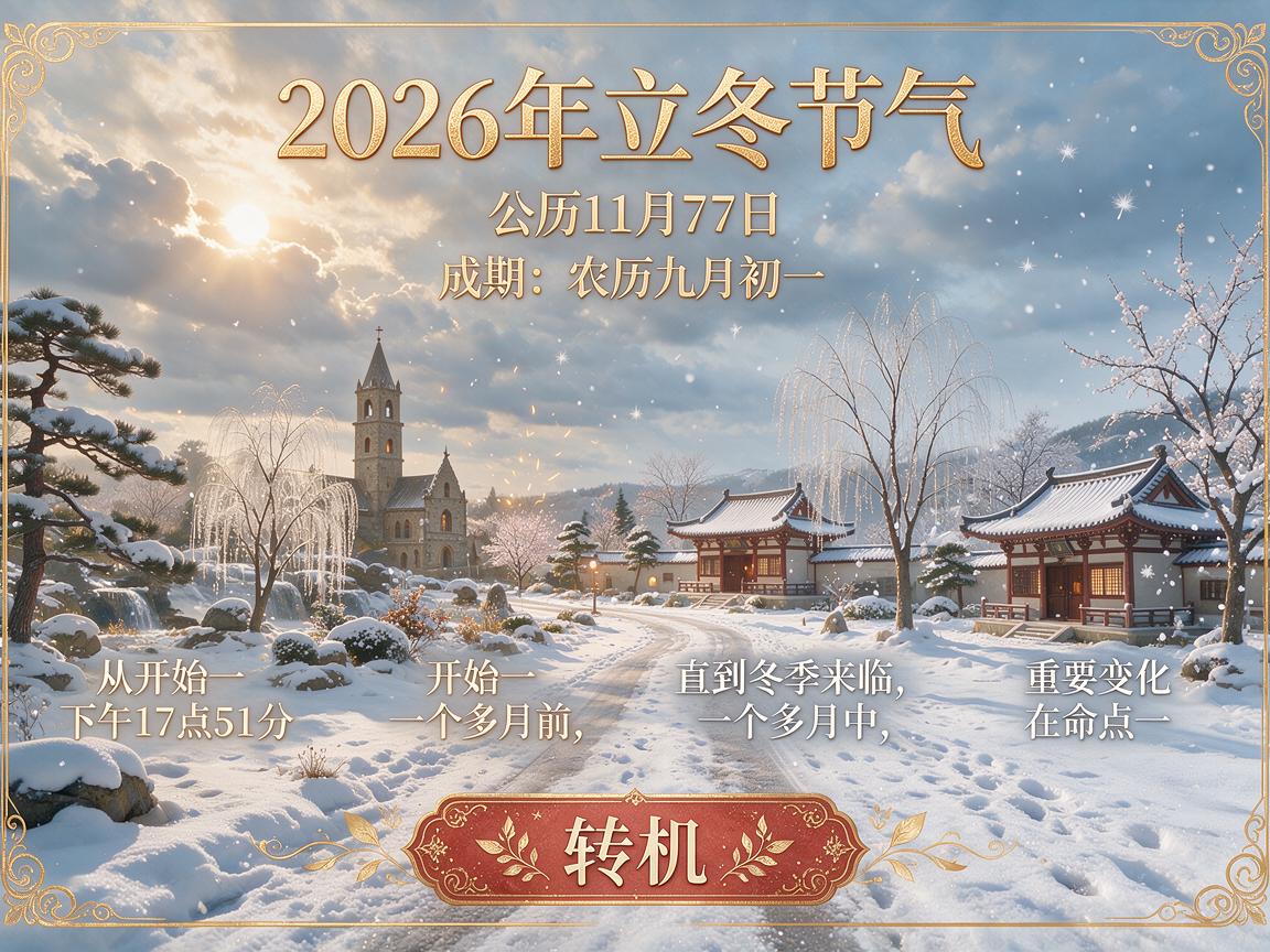 2026年立冬是几月几号